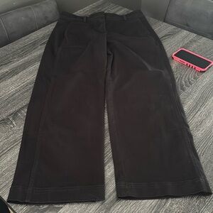 Banana Republic Straight Fit Black Pants